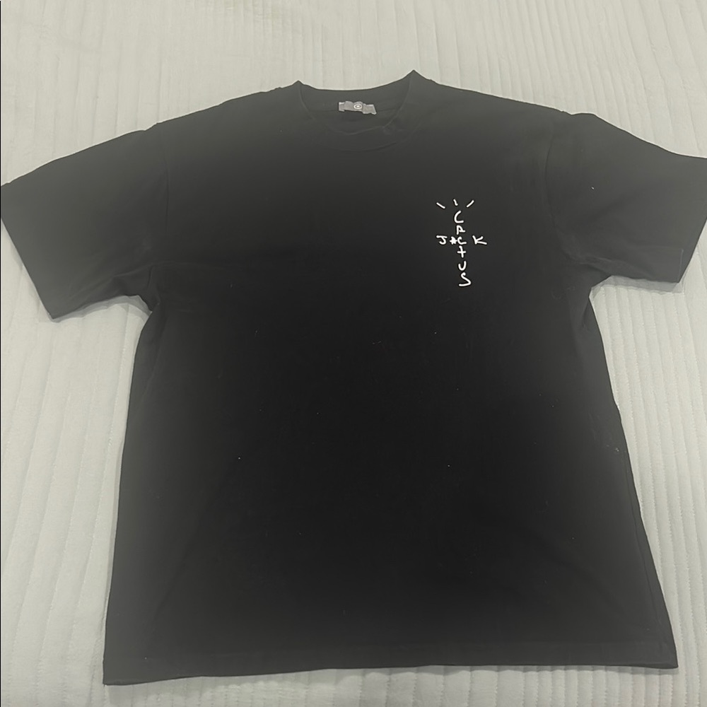 Travis Scott Black Short Sleeve Tee